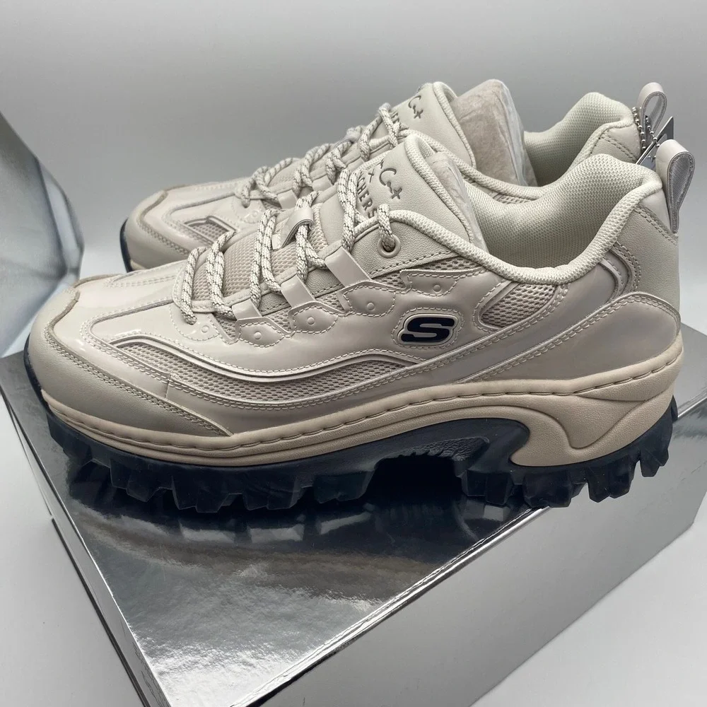 Skechers Women's Off White Shoes Doja'Lite Shine X Doja Cat US Size 10 - NEW NIB